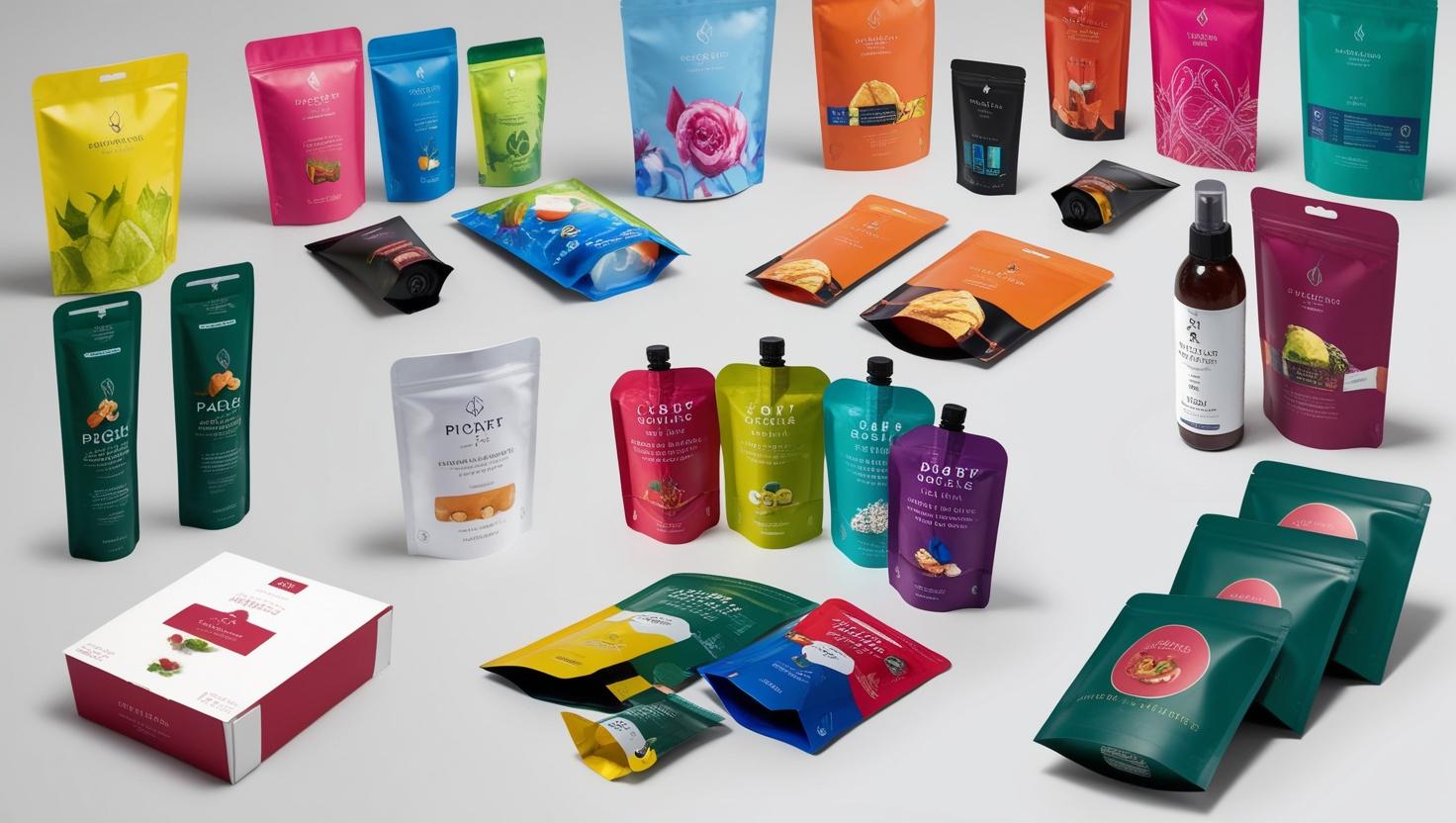 Retail & CPG Packaging products with digital printing flexible packaging